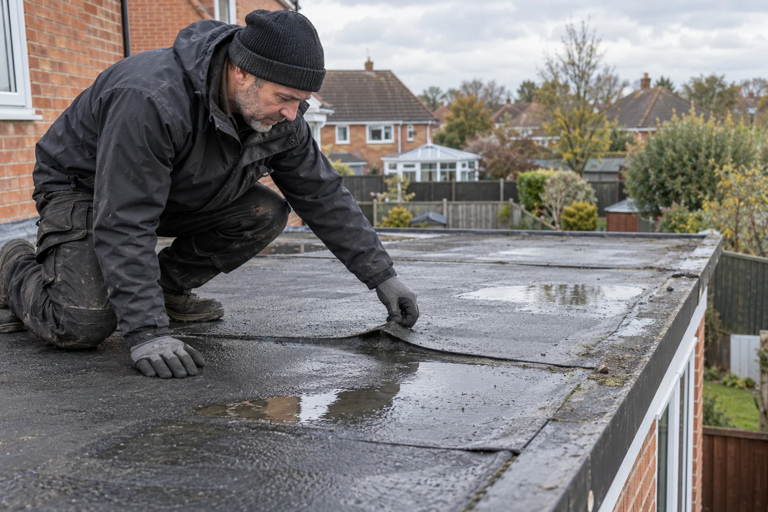 Flat Roof Repair Stafford